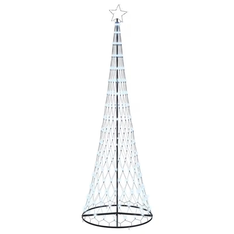 albero di natale a cono 180 cm