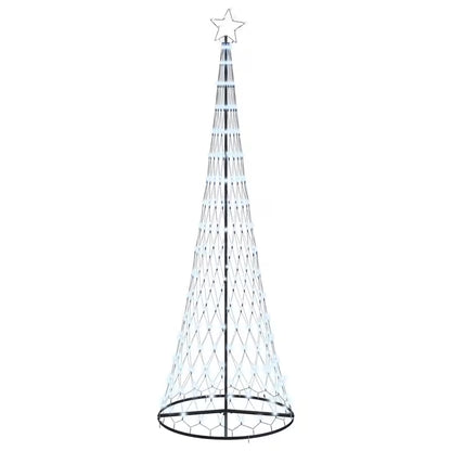 albero di natale a cono 180 cm