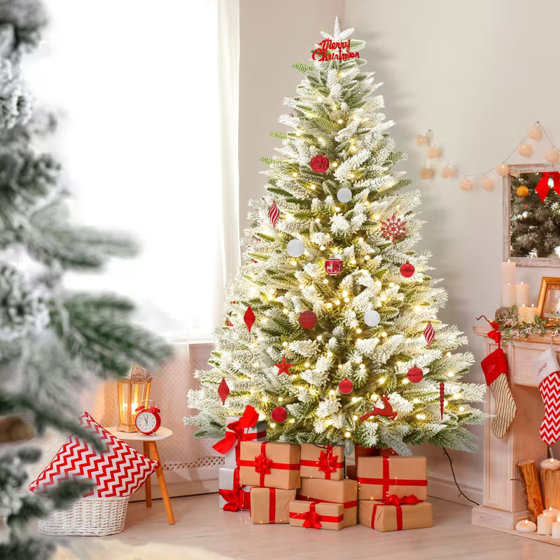 albero di natale artificiale led