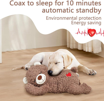 Orsetto Di Peluche Con Battito Cardiaco Per Cuccioli, Morbido Compagno Di Sonno