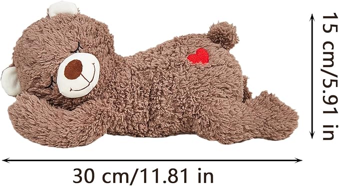 Orsetto Di Peluche Con Battito Cardiaco Per Cuccioli, Morbido Compagno Di Sonno