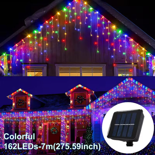 luci led cascata esterno