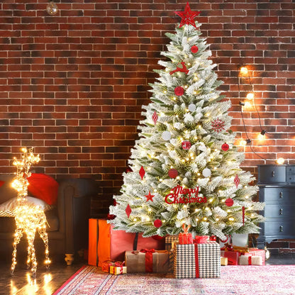 albero di natale artificiale led